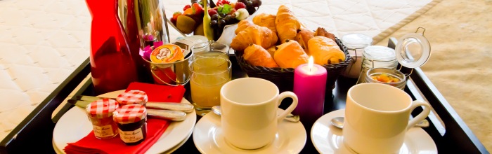 Breakfast tray Tray in your room